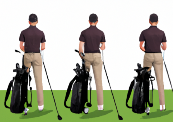 Black budget golf stand bags