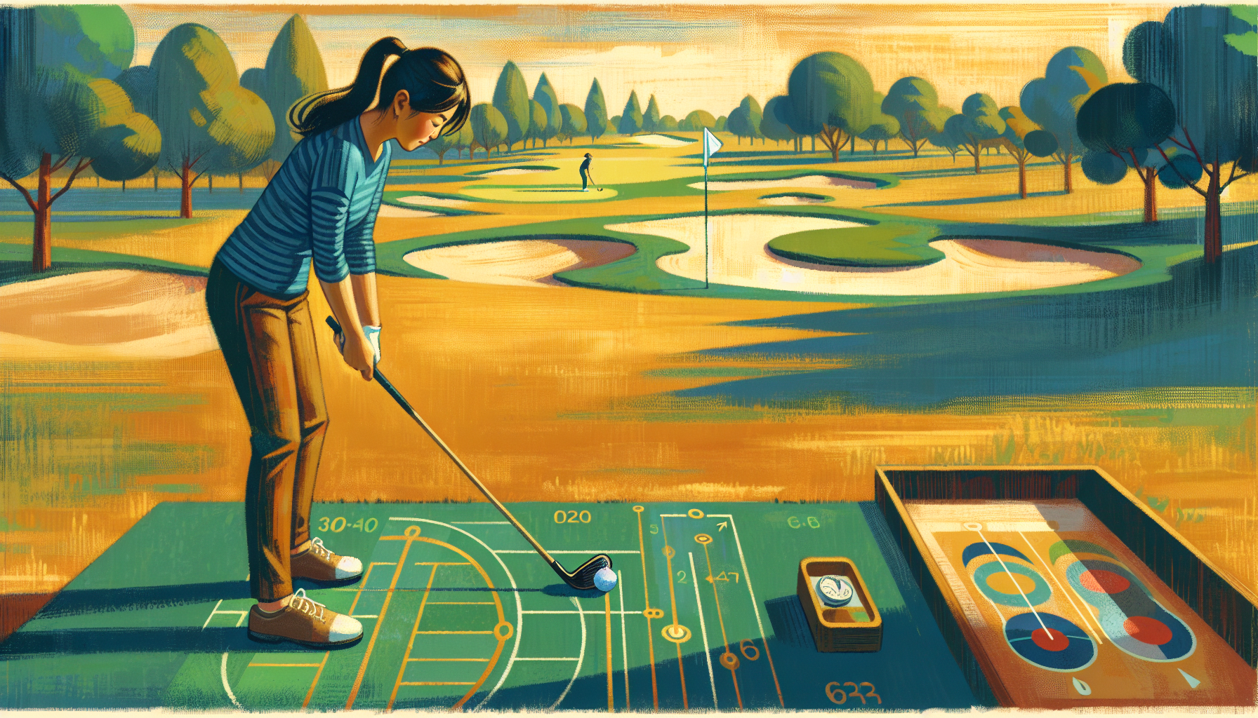 Weekend golfer using course management strategy to break 90 without practice