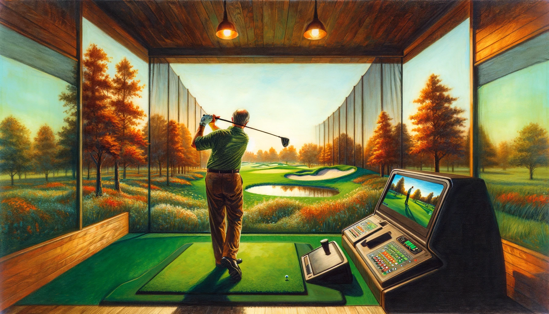 With a golf simulator enclosure, you can get the most realistic golf experience possible. You'll be able to work on your game year-round, no matter the weather.