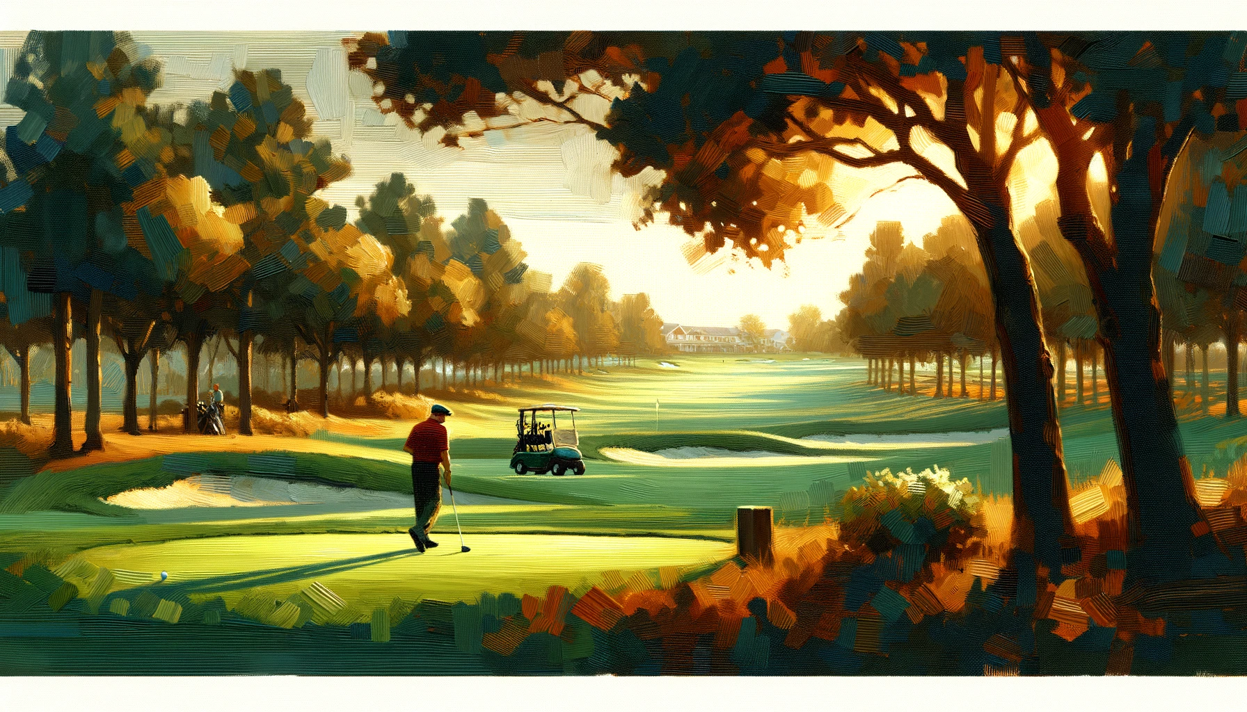 Fairway mastery blueprint lush greens golfer in action