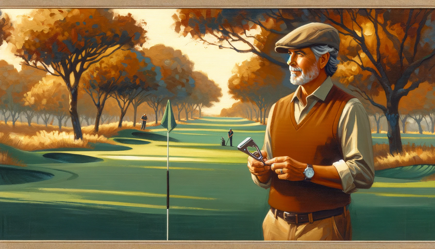 Golf course bliss golf divot tool hat clip