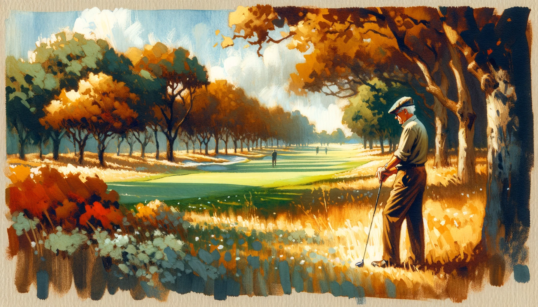 Golf experience elegance nature