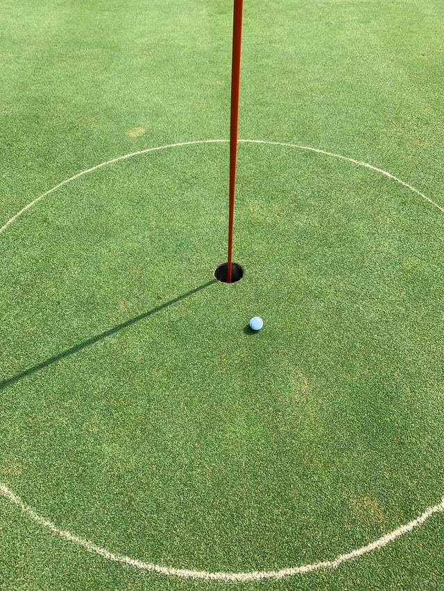 Golf practice circle