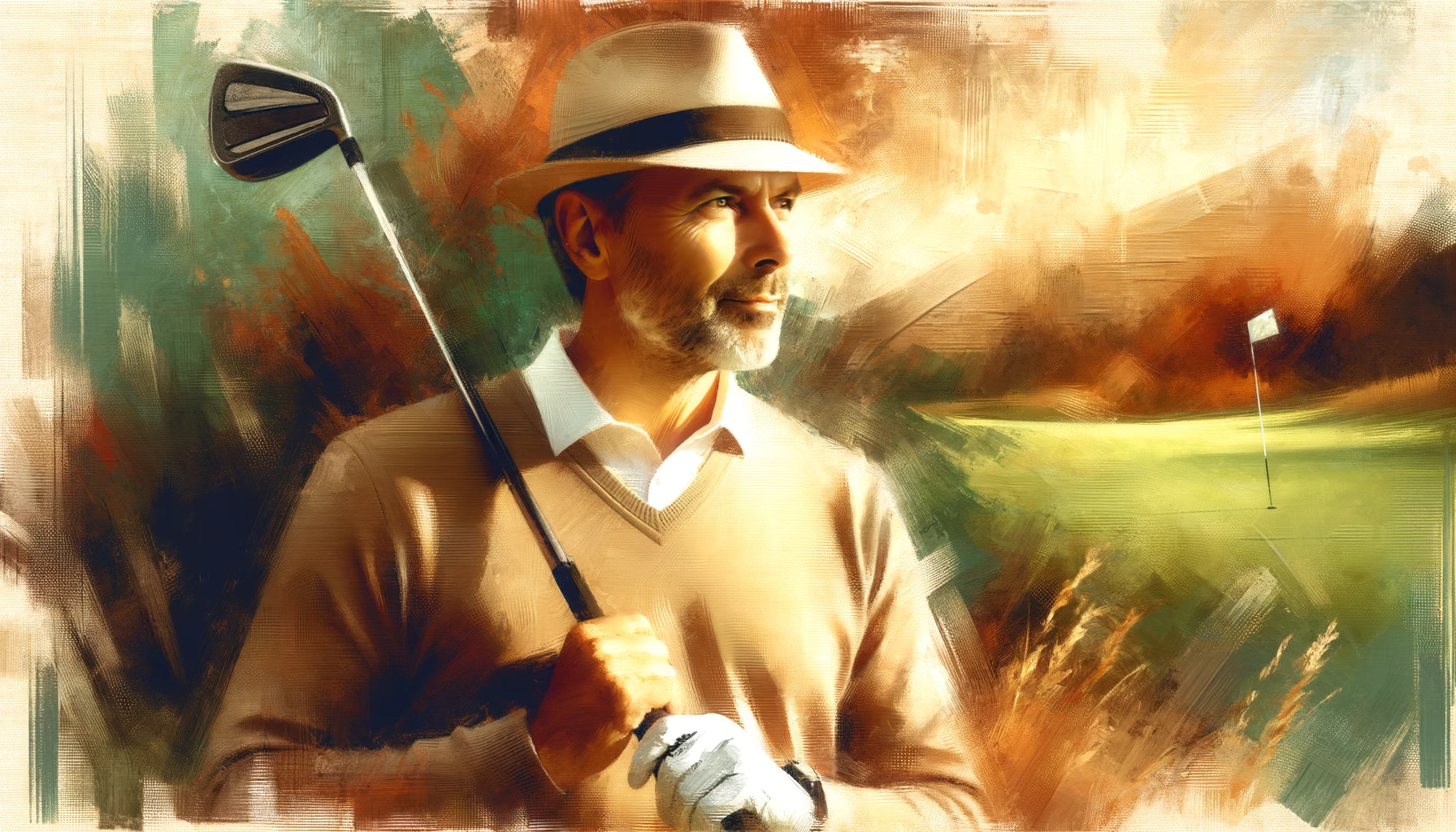 Golfer experience meets office