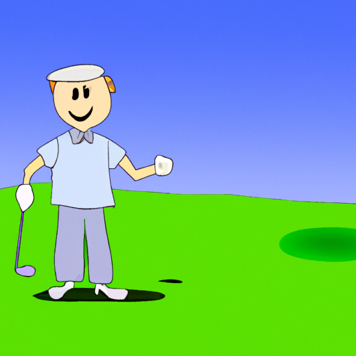 Hand-Drawn Golfer in Action: Wearing a Polo Shirt, Trousers, Golf Shoes, and Cap, Swinging on a Lush Course. Hand-Drawn Golfer in Action: Wearing a Polo Shirt, Trousers, Golf Shoes, and Cap, Swinging on a Lush Course.