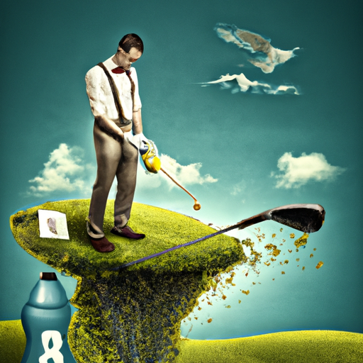 Mental golf pre-shot routine