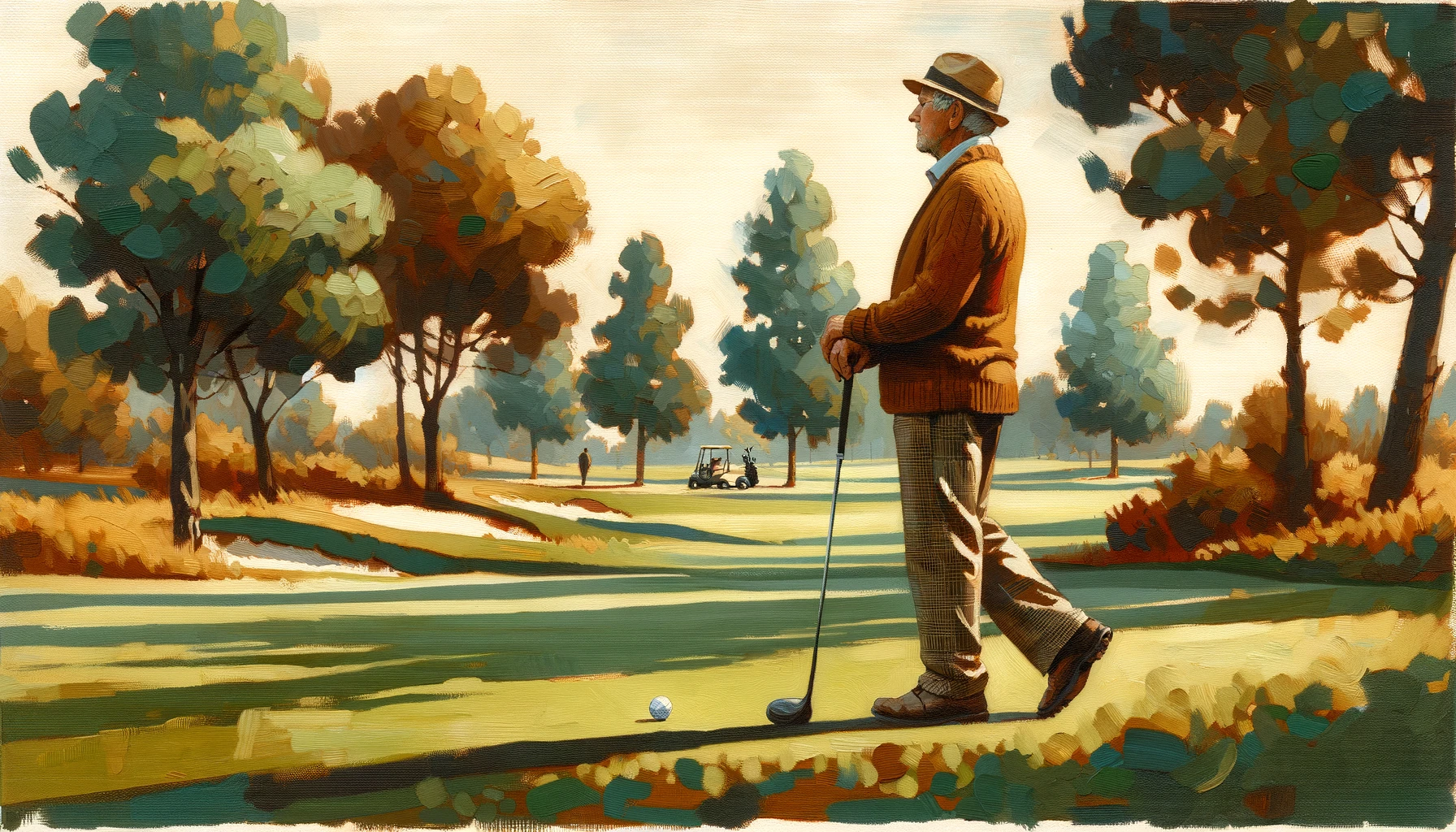 Moe grip serene golf course