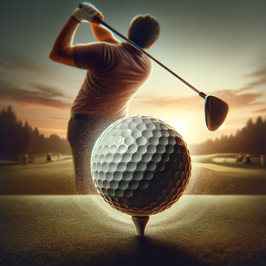 Perfect golf ball dimple design