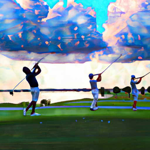 Picture of the essence of why people play golf