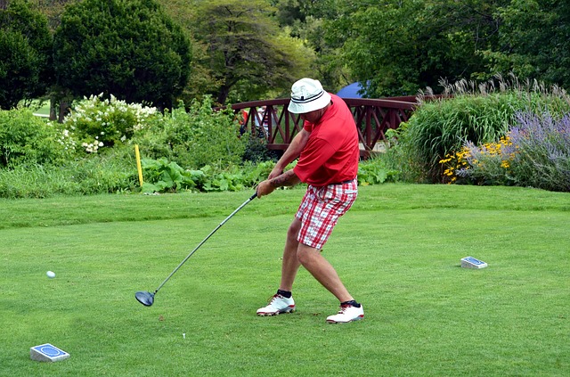 Seasoned golfer Seasoned golfer