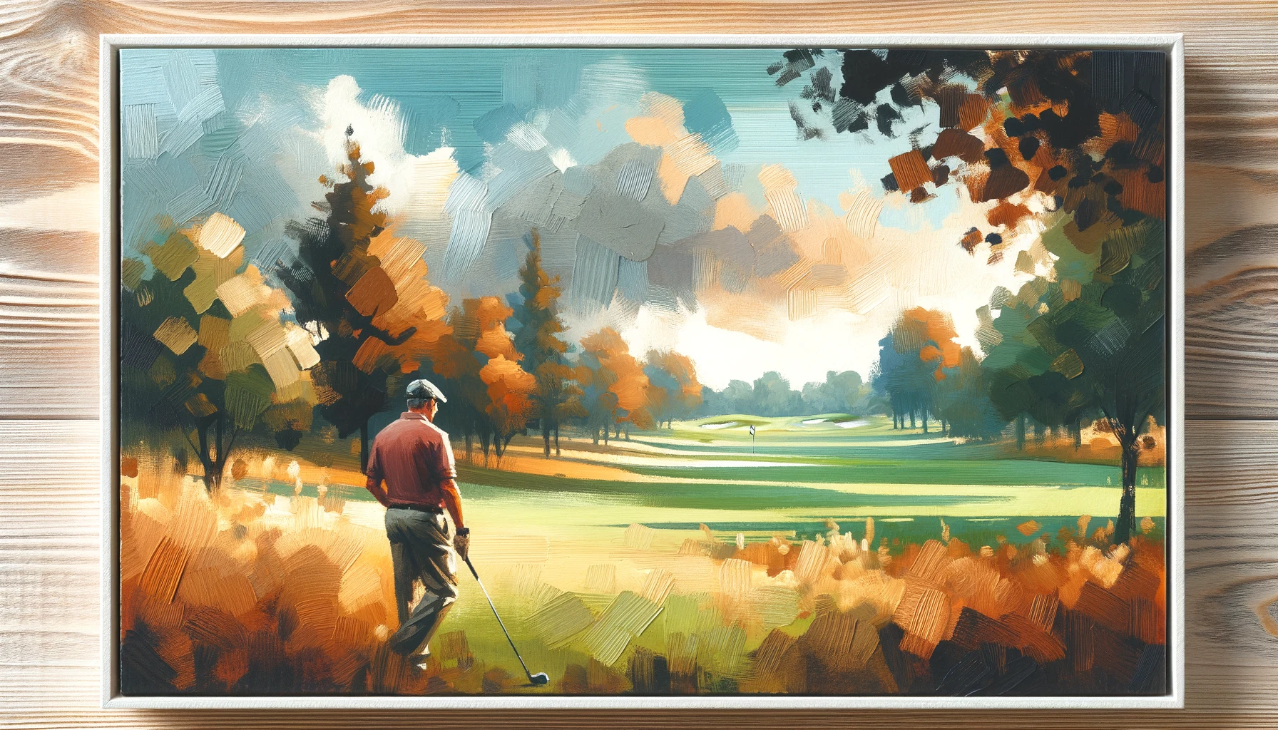 Serene golf moments Serene golf moments