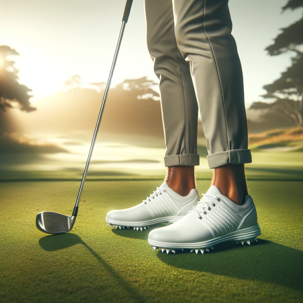 Why do pro golfers wear white shoes performance Why do pro golfers wear white shoes performance